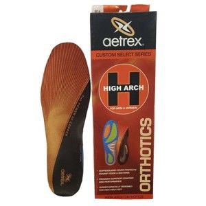 Aetrex Foot Insoles Size 14 Orthotics High Arch Custom Select Series New Mens